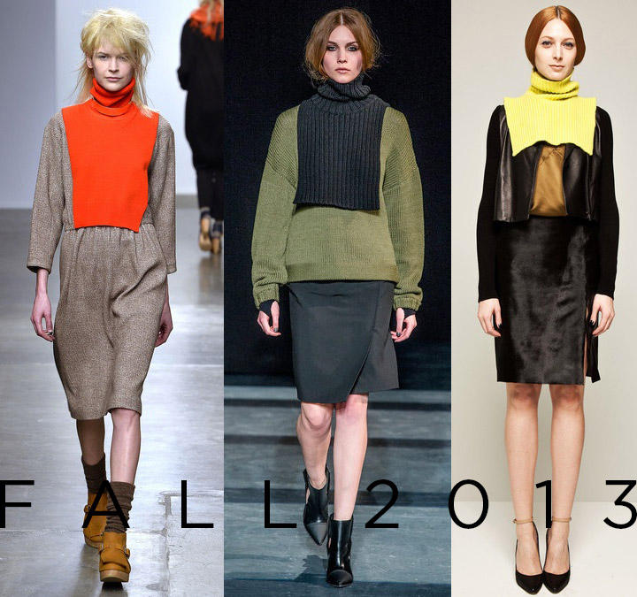 Fall 2013 NYFW Trend: The Dickie A Detacher, Tibi, M.Patmos