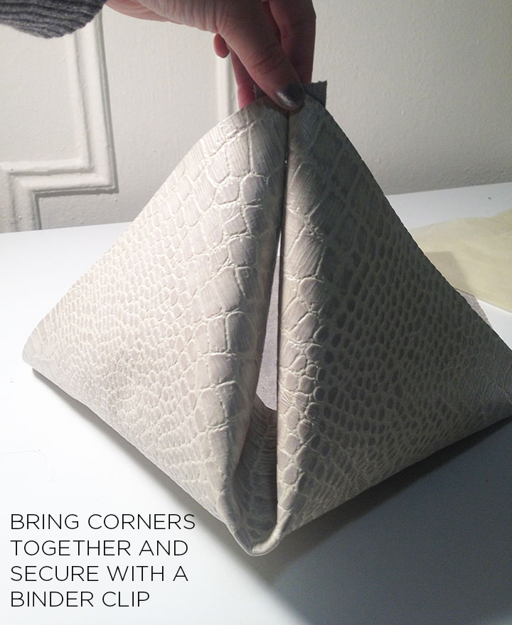DIY Celine Structured Clutch, How t0, Women's Fashion, Fall 2013 | DeSmitten