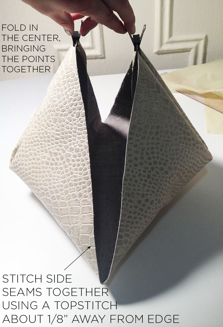 DIY Celine Structured Clutch, How t0, Women's Fashion, Fall 2013 | DeSmitten
