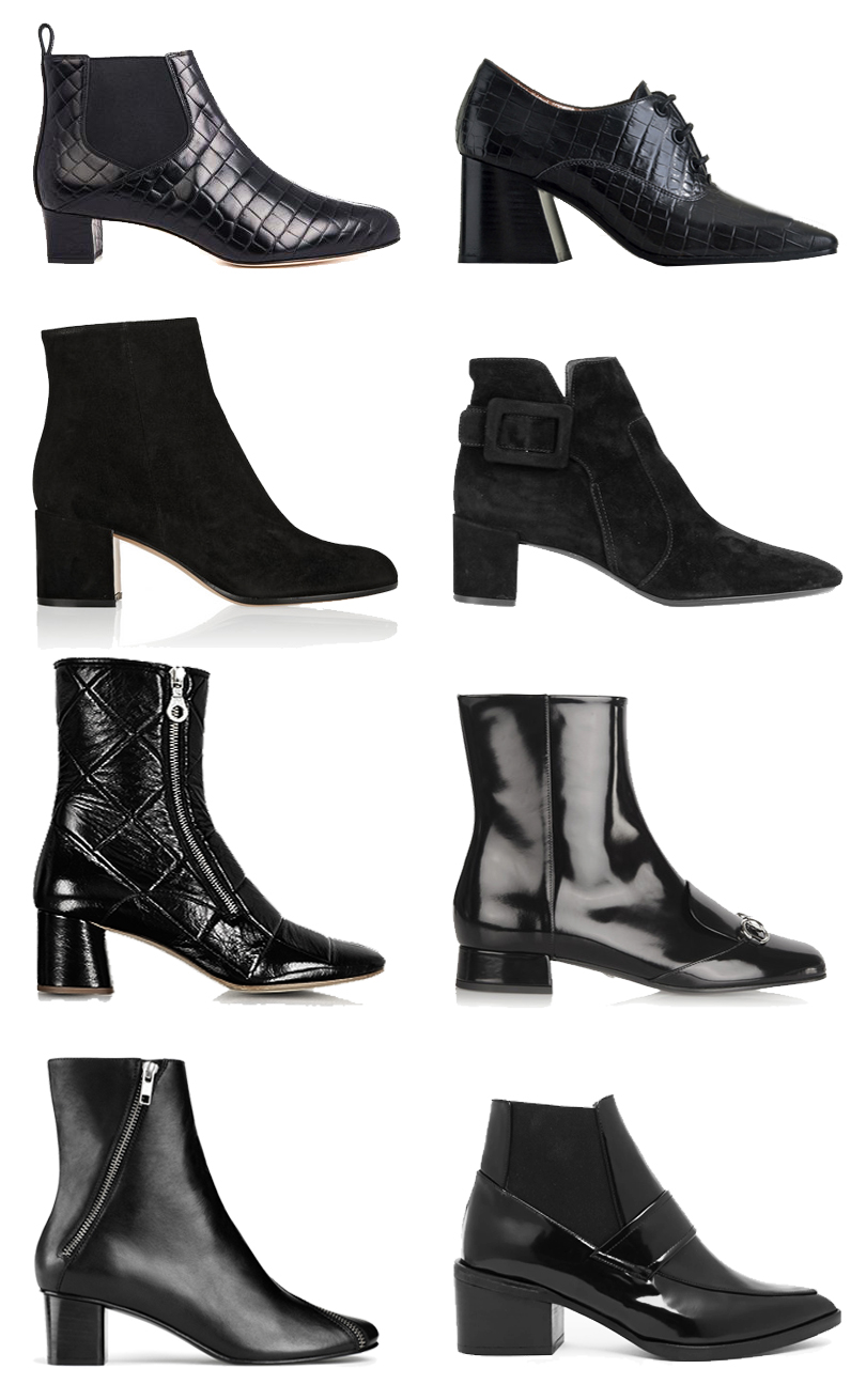 Must Have: Block Heel Ankle Boots - DeSmitten Design Journal